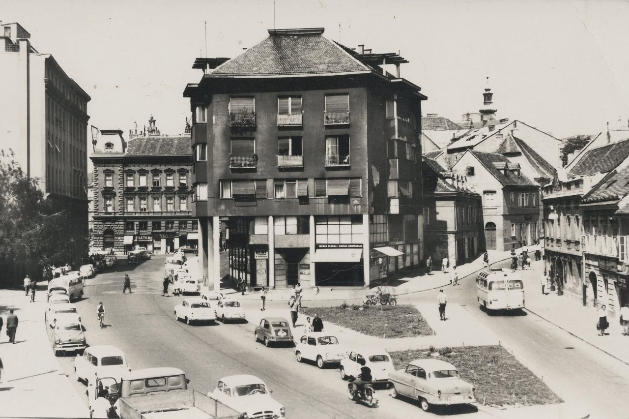 Cesarčeva ulica oko 1965. godine